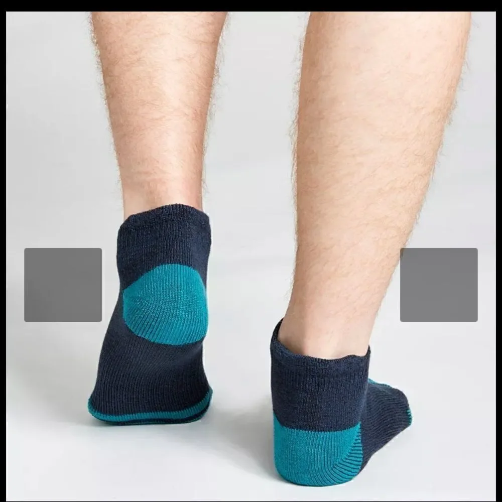 3 Pack- F&S Men's Cozy Explorer Low Cut Socks